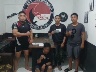 Satresnarkoba Bitung Tangkap Pelaku Pemilik Satu Paket Sabu dalam Kemasan Permen Fox