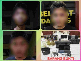 Tiga Pelaku Pencurian di SD Negeri Manembo Nembo Ditangkap Polisi