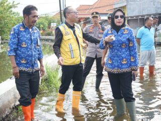 Banjir di Sidoarjo, Wabup Tinjau SMPN 2 Tanggulangin