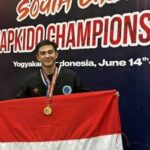 Bripda Andreas Waturandang Raih Medali Emas di Kejuaraan Hapkido Asia Tenggara 2025