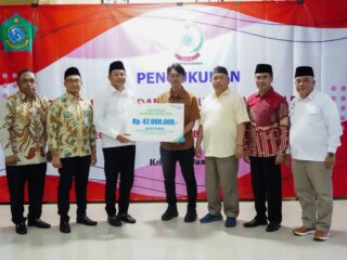 Bupati Sidoarjo Subandi Kukuhkan Paguyuban BPD se-Kecamatan Krian