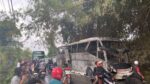 Bus Pahala Kencana Terbakar di Bangkalan, Polisi Temukan Dua Karung Rokok Ilegal