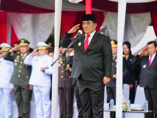 Gubernur Sulut Yulius Stevanus Pimpin Upacara Hari Lahir Pancasila