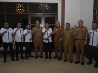 Bupati Asahan Terima Audiensi Pertina Kabupaten Asahan 