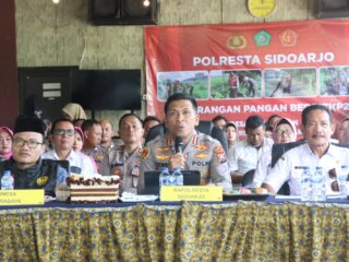 Desa Ponokawan Krian, Ikuti Lomba P2B Peringatan Hari Bhayangkara Ke-79