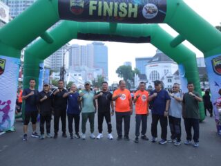 Bupati dan Wakil Bupati Asahan Ikuti Bukit Barisan Fun Run 5K