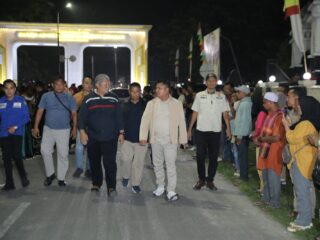 Wakil Bupati Asahan Lepas Peserta Marching Festival ke-III