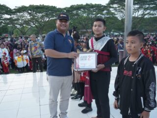 Wakil Bupati Asahan Tutup Marching Festival ke-III Tahun 2025