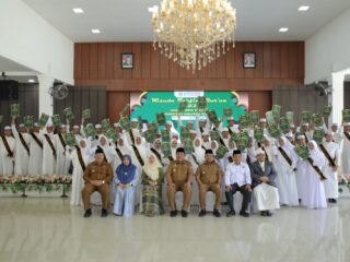 48 Santri Lembaga Tahfidz Al-Qur'an Pemkab Asahan  di Wisuda