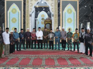 Bupati Asahan Resmikan Musholla Al-Ikhlas Menjadi Masjid Al-Ikhlas di Desa Air Joman Baru