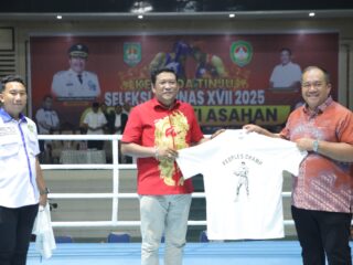 Bupati Asahan Hadiri Pagelaran Kejurda Tinju Seleksi PON XVII 2025