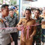 Kapolres Kotamobagu Resmikan Posko Kampung Tangguh Bebas Narkoba di Kelurahan Mongondow