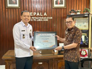 Lapas Lumajang Raih Peringkat 2 IKPA Kategori Pagu Sedang
