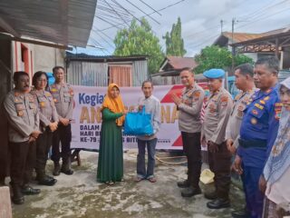 Polres Bitung Gelar Anjangsana dalam Rangka HUT Bhayangkara ke-79