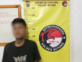 Polres Bitung Tangkap Dua Pelaku Pengedar Obat Keras Jenis Trihexypenidyl