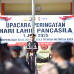 Polres Gresik Gelar Upacara Peringatan Hari Lahir Pancasila ke-80