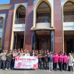 Polsek Gunung Anyar Gelar Bakti Religi Jelang HUT Bhayangkara ke-79