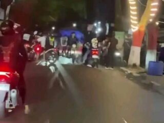 Rombongan Pesilat Berbuat Onar di Jalan Brigjen Katamso