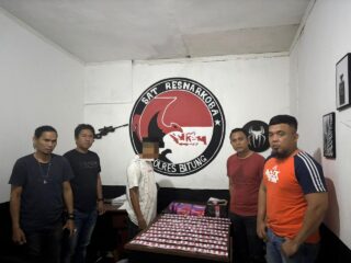 Satuan Resnarkoba Polres Bitung Ungkap Kasus Peredaran Obat Keras Ilegal Ifarsyl