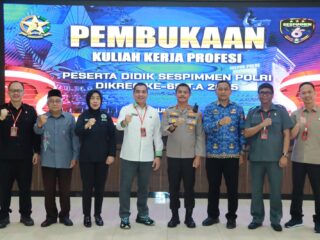 Sespimmen Polri Gelar KKP dan Bakti Sosial di Gresik