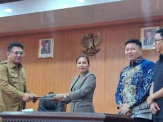 Wakil Wali Kota Bitung Apresiasi DPRD dan BPK atas Pembahasan LKPD 2024