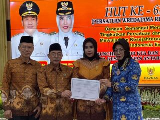 Hadiri HUT PWRI ke-63, Wabup Mimik Idayana Ajak PWRI Aktif Dalam Pembangunan Sidoarjo