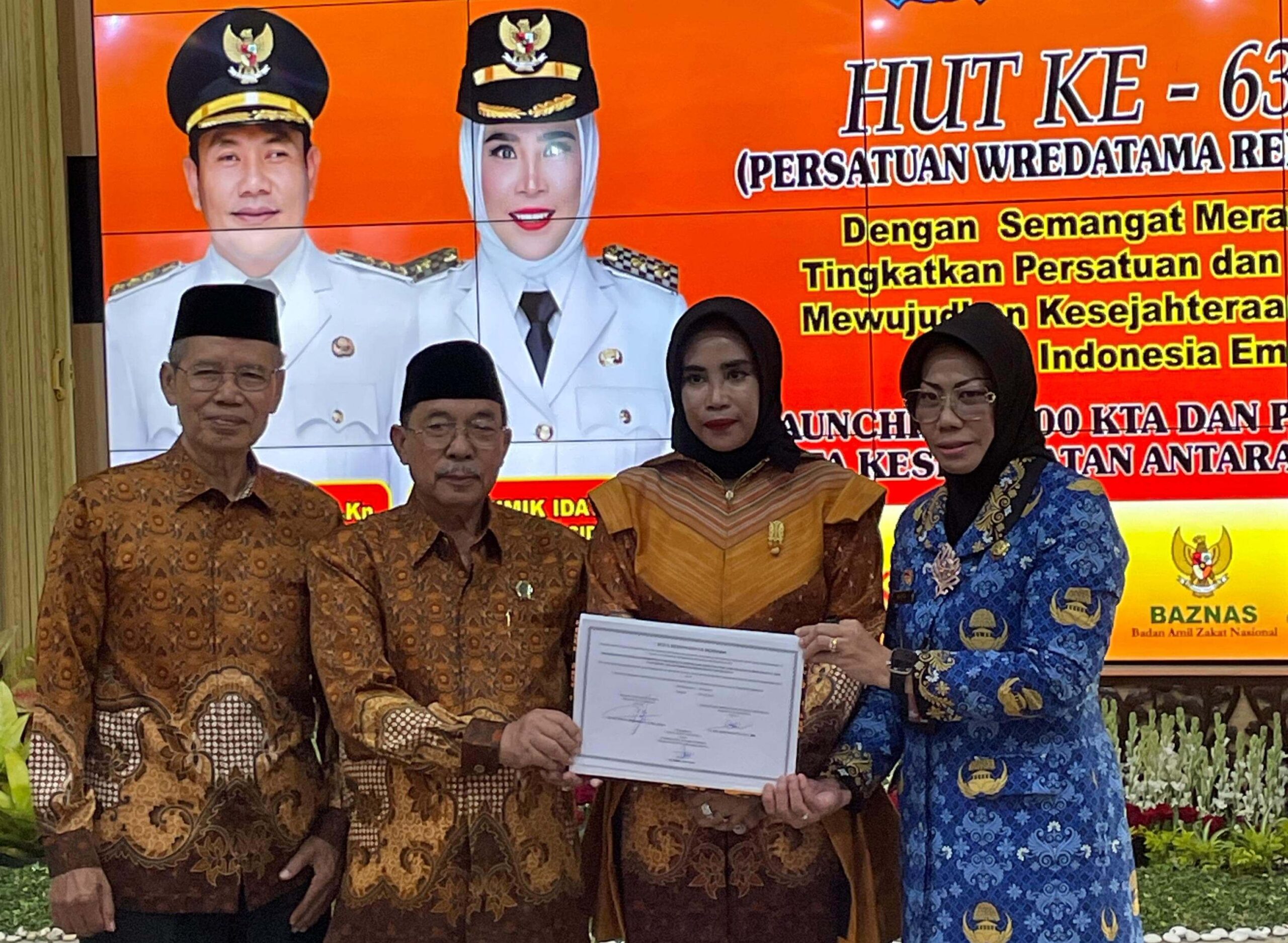 Hadiri HUT PWRI ke-63, Wabup Mimik Idayana Ajak PWRI Aktif Dalam Pembangunan Sidoarjo