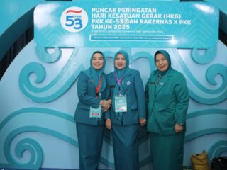 Ketua TPP PKK Kabupaten Asahan Ikuti Puncak Peringatan HKG ke-53