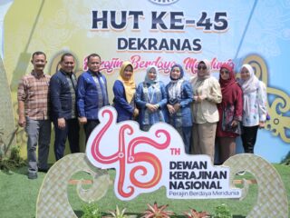 Ketua dan Wakil Ketua Dekranasda Kabupaten Asahan Ikuti Semarak HUT Ke-45 Dekranas