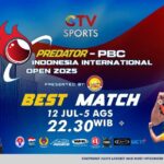 Predator PBC Indonesia International Open 2025, Turnamen Biliar Kelas Dunia Hadir di GTV