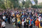 Ribuan Warga Padati Jalan Sehat Dies Natalis ke-24 UTM, Bukti Kampus Berdampak Internasional