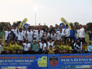 Turnamen Perseka Muda Cup XIX Piala Bupati Sidoarjo 2025 Resmi Ditutup, DMS FC Ngingas Raih Juara Pertama