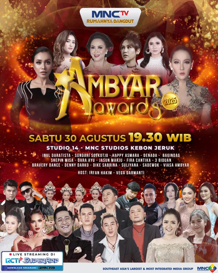 Penghargaan Kepada Insan Dangdut Tanah Air, MNCTV Hadirkan Ambyar Awards 2025