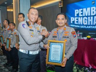 Satlantas Bangkalan Raih Penghargaan atas Pengungkapan Kasus Tabrak Lari di Suramadu