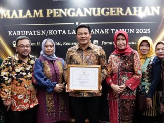 Kabupaten Sidoarjo Raih Penghargaan KLA Peringkat Utama Tahun 2025