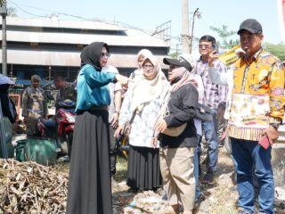 Wabup Sidoarjo Sidak Sungai Buntung, Imbau Warga Jaga Kebersihan Lingkungan