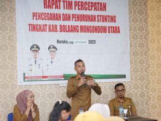 Dinas PPKBPPPA Bolmut Gelar Evaluasi Semester Pertama TP3S