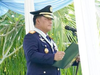 Gubernur Yulius Pimpin Upacara Harhubnas Tahun 2025