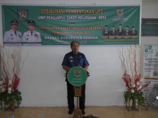 Baznas Kabupaten Asahan Salurkan ZIS Triwulan III Kepada 153 Mustahik 