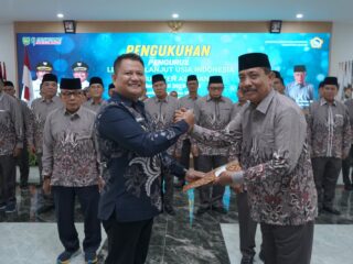 Wakil Bupati Asahan Kukuhkan Pengurus Lembaga Lanjut Usia Indonesia 