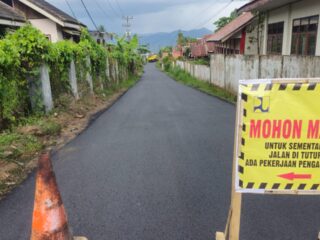 Jalan Itantang Diperbaiki, Warga Kotobangon: Terima Kasih Winner