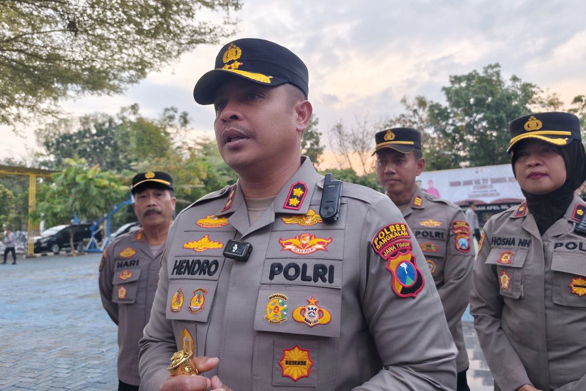 Kapolres Apresiasi Aksi Damai Mahasiswa di Bangkalan