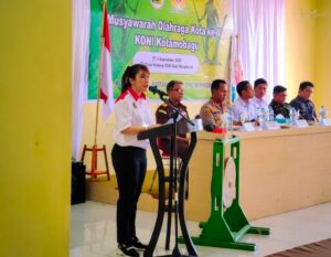 Musyawarah Olahraga ke-2 KONI Kotamobagu Tahun 2025 Sukses Digelar