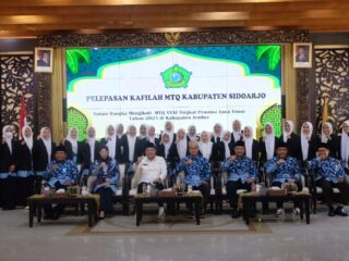 Pemkab Sidoarjo Resmi Lepas Kontingen MTQ ke-XXXI Tingkat Provinsi Jawa Timur