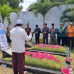 Pj Sekprov Tahlis Gallang Ziarah ke Makam Mantan Pemimpin Sulut di Gorontalo