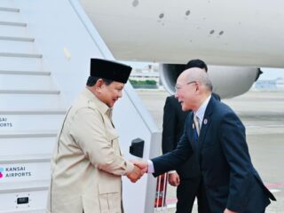 Prabowo Subianto Kunjungi Paviliun Indonesia di Expo 2025 Osaka