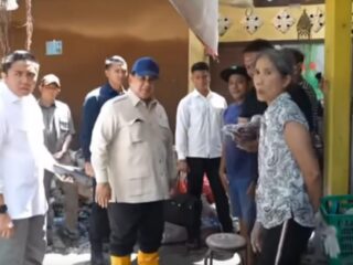 Presiden Prabowo Tinjau Lokasi Banjir di Bali, Janjikan Penanganan Cepat