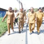 Wakil Bupati Sidoarjo Sidak Jalan Rusak di Lingkar Timur, Percepatan Betonisasi Jadi Prioritas