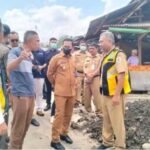 Wali Kota Kotamobagu Tinjau Pemeliharaan Jalan dan Kondisi Pasar Poyowa Kecil