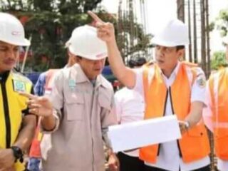 Wali Kota Weny Gaib Tinjau Langsung Pembangunan Labkesmas